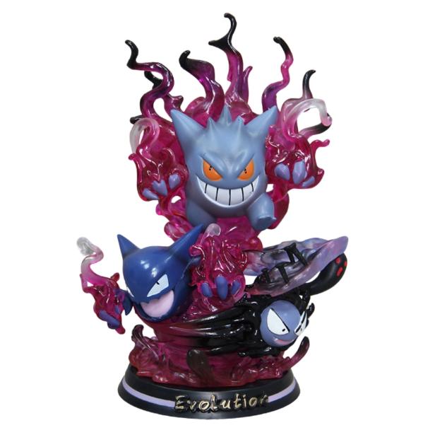 Hàng Cao Cấp - Mô Hình Pokemon Gengar Tím bản cao cấp - Có led Đế