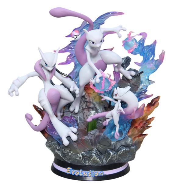Hàng Cao Cấp - Mô Hình Pokemon Mewtwo các biến thể bản cao cấp - Có led Đế