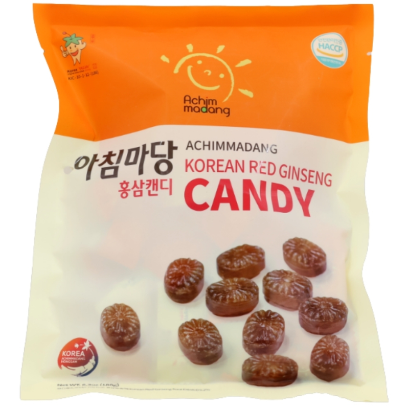 Kẹo sâm Hàn Quốc Achimmadang chính hãng gói 180g