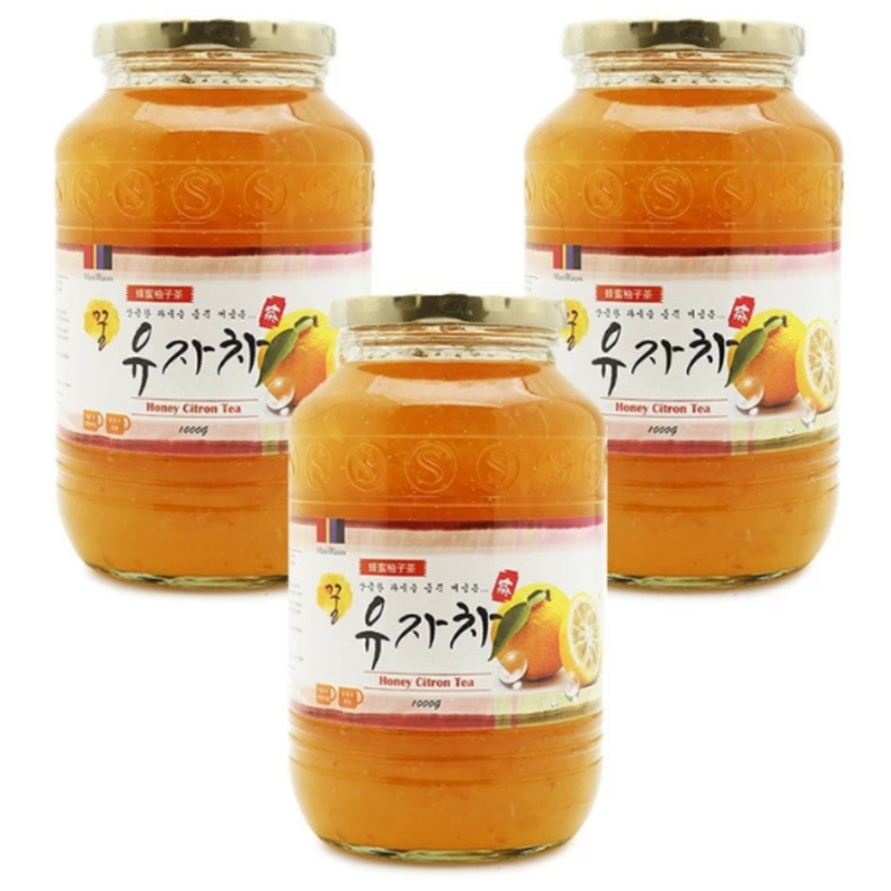 Mật ong chanh Hàn Quốc Honey Citron Tea lọ 1kg