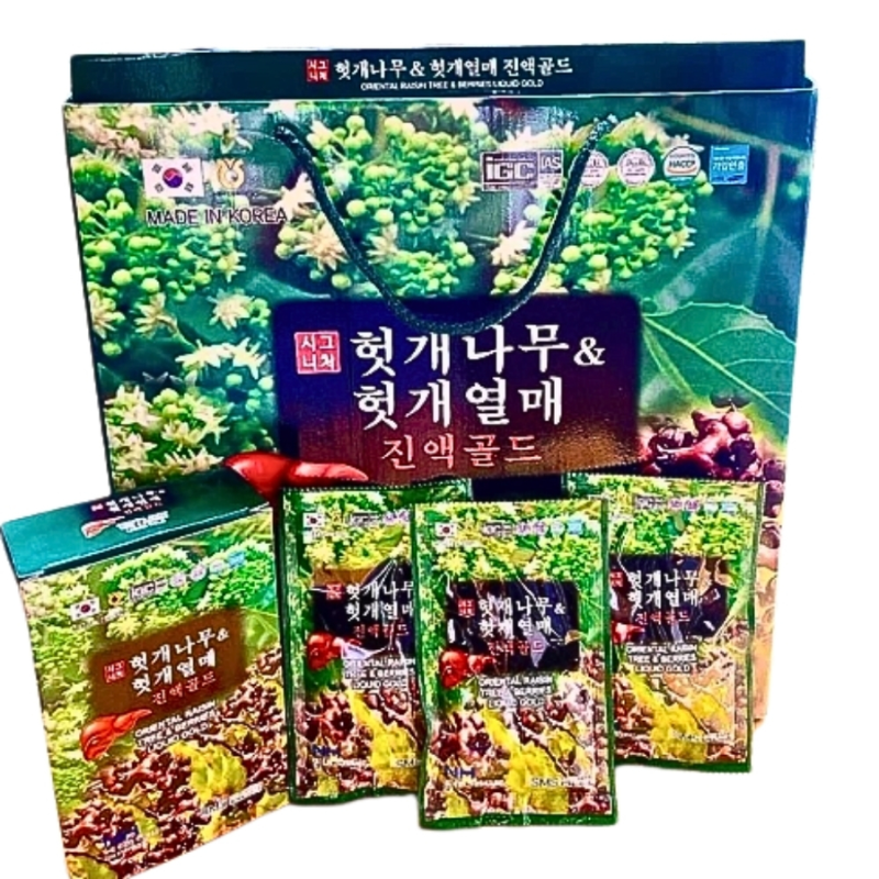 Nước bổ gan hàn quốc Bio Pharm chính hãng hộp 30 gói x 70ml – Thải độc gan, thanh lọc cơ thể