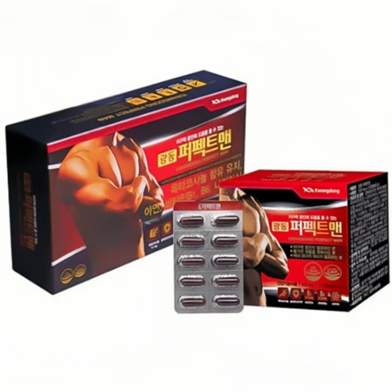 Tăng cường sinh lý nam Kwangdong Perfect Man Hàn Quốc hộp 240 viên