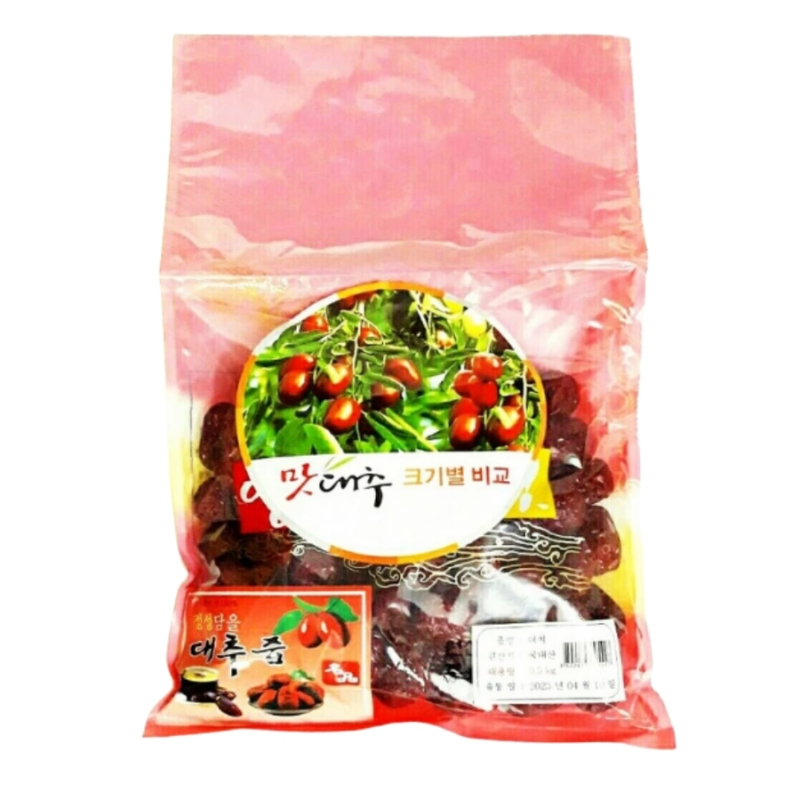 Táo đỏ sấy khô hàn quốc chính hãng túi 500g
