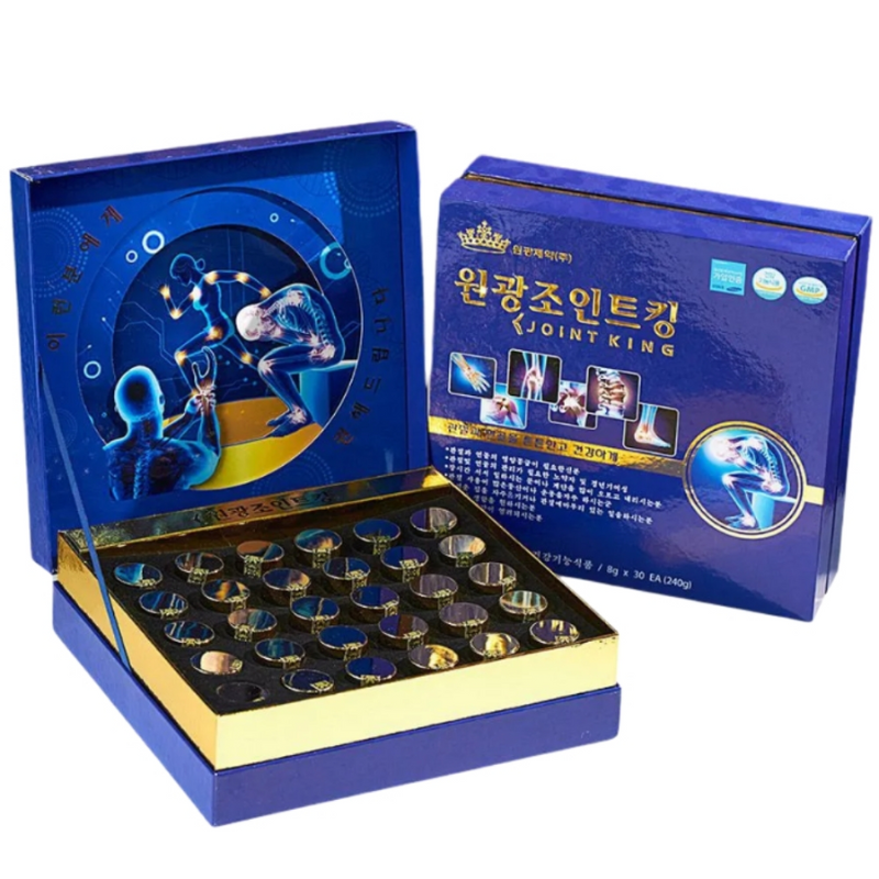 Viên bổ khớp Joint King Hàn Quốc chính hãng hộp 30 lọ x 10g