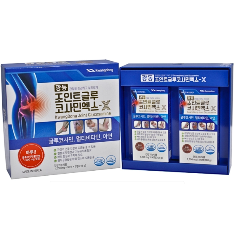 Viên bổ khớp Kwangdong Hàn Quốc chính hãng hộp 180 viên