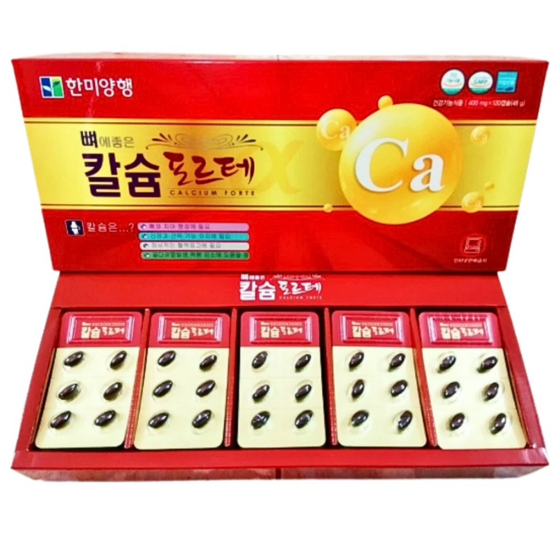 Viên Canxi hàn quốc Hanmi chính hãng hộp 120 viên x 400mg