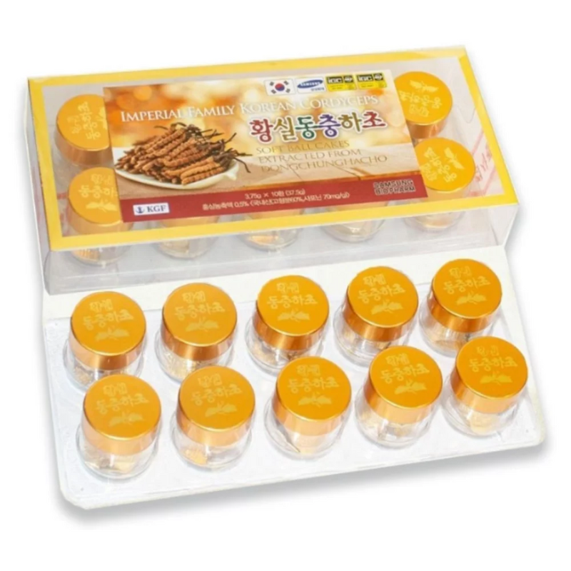 Viên hoàn đông trùng hạ thảo Bio Apgold chính hãng hộp 10 viên
