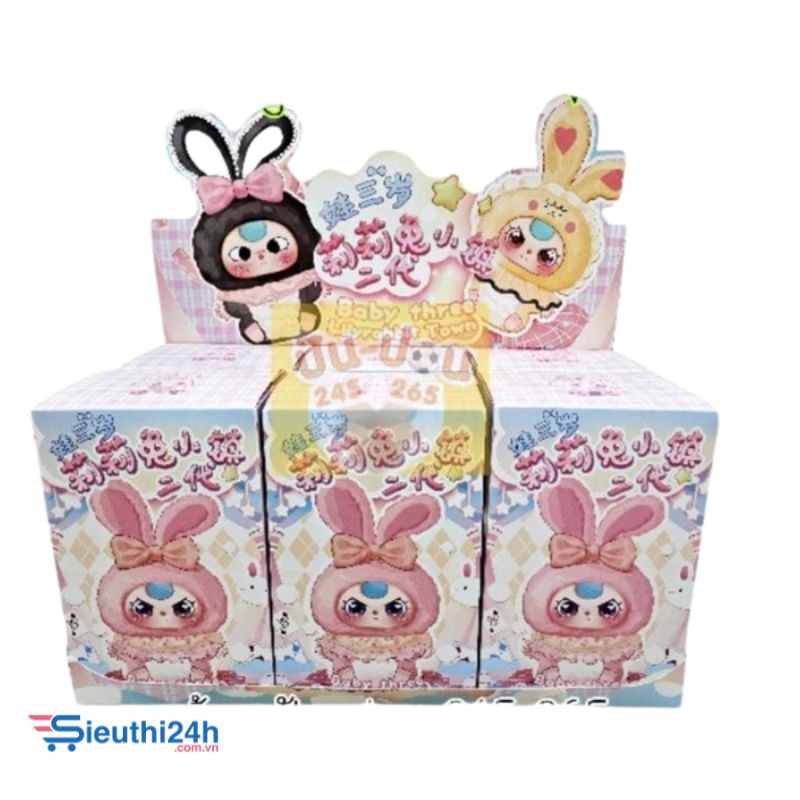 Baby Three Thỏ Thị Trấn v2 Lily Rabbit Town V2 BLINDBOX ngẫu nhiên