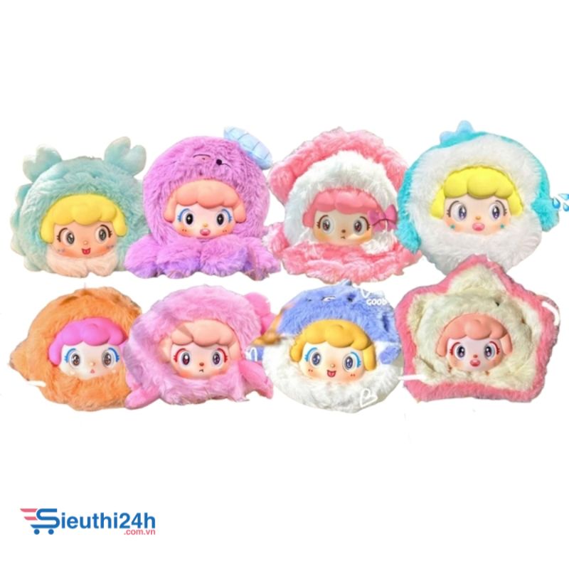 Blinbox Mia hải sản blind box set 8 ngẫu nhiên