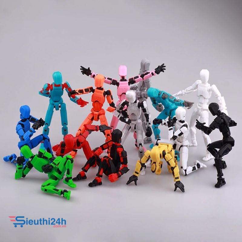 Mô Hình Lắp Ghép Dummy 3D + nhiều vũ khí đi kèm