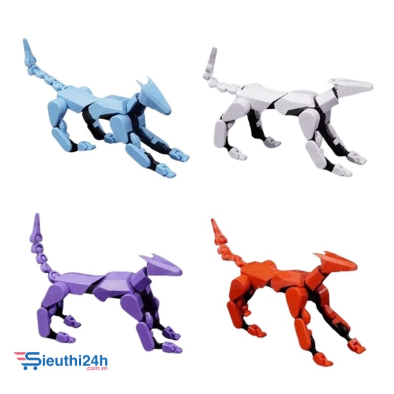 Mô Hình Lắp Ghép Dummy chó 3D
