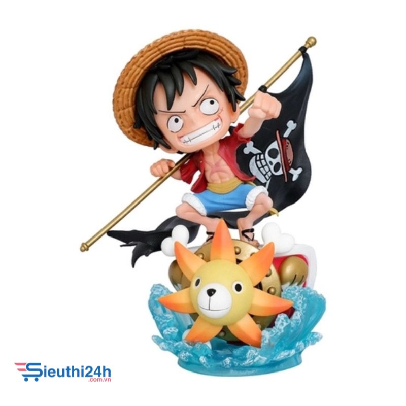 Mô hình OnePiece Luffy Chibi Ngồi Thuyền Sunny