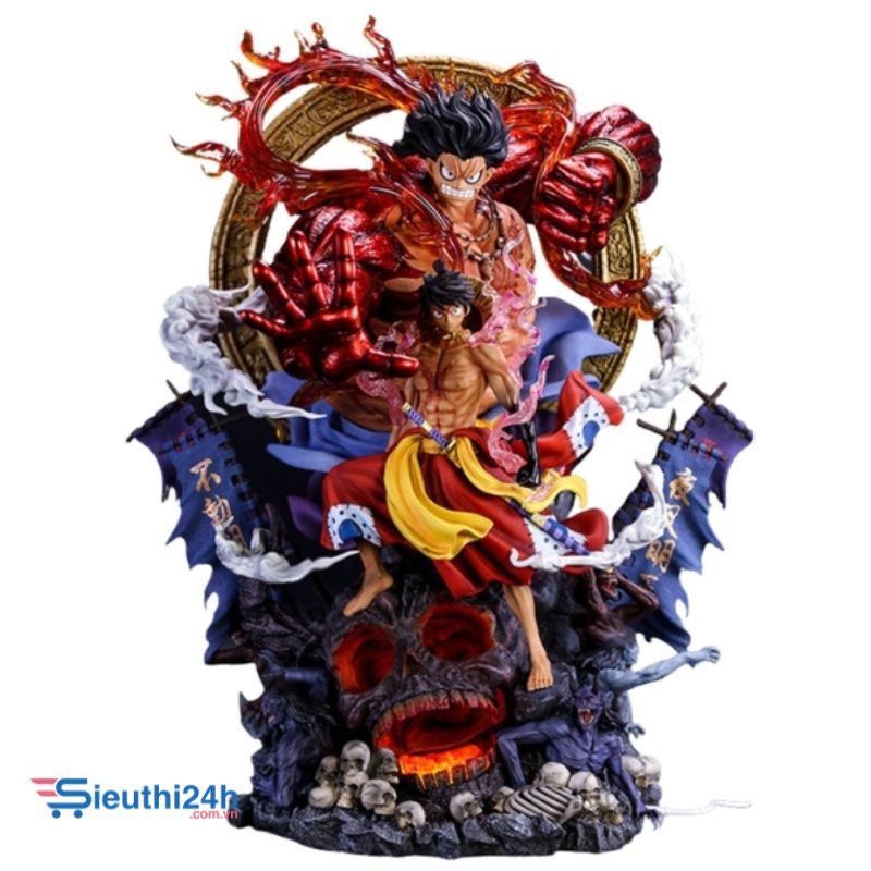 Mô Hình OnePiece Luffy gear 4 king fado siêu đẹp