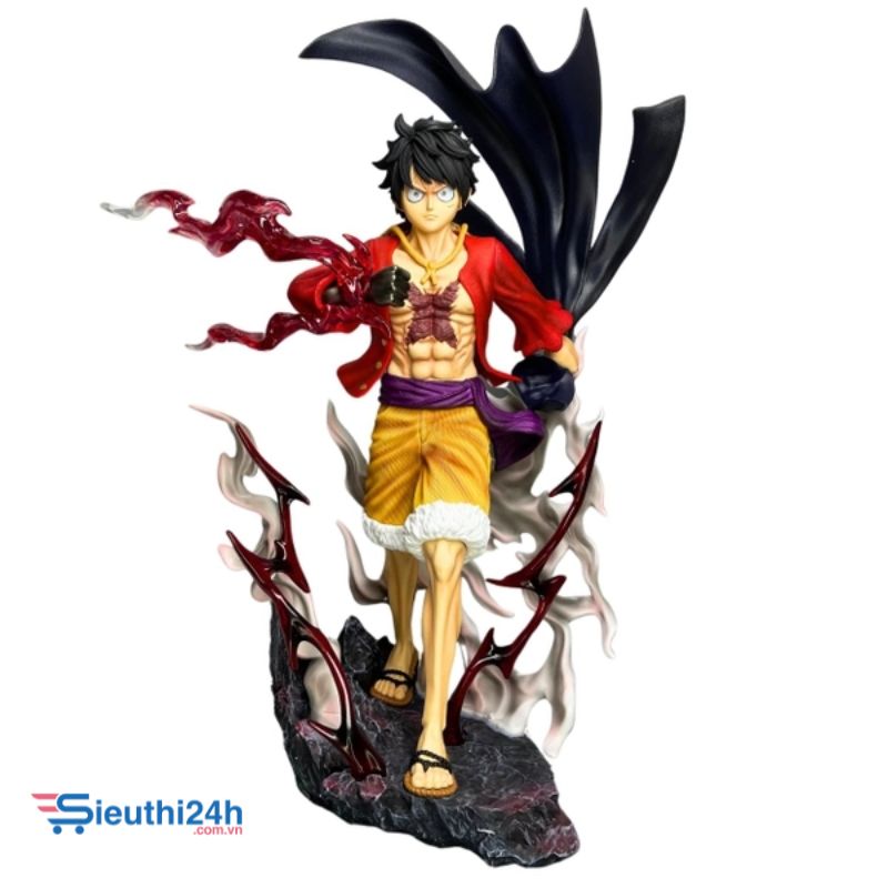 Mô hình OnePiece Luffy Haki hoa anh đào , hàng cao cấp