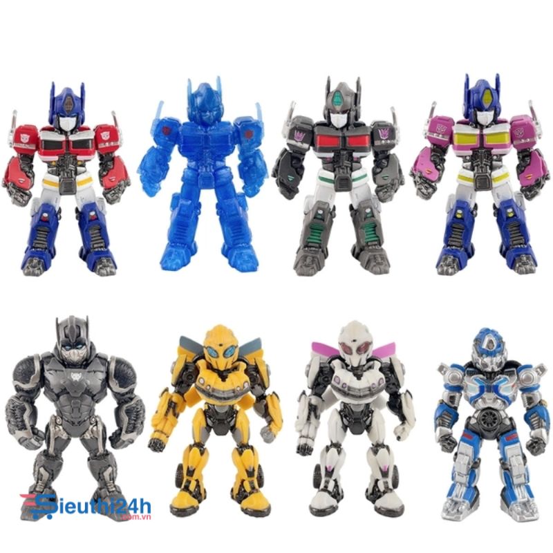 Mô hình Transformer bộ 8 robot