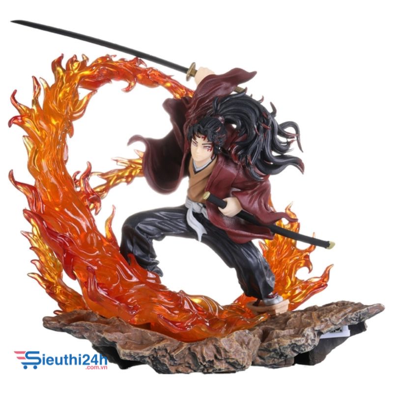 Mô Hình Tsugikuni Yoriichi chiến đấu - có led - cao 22cm