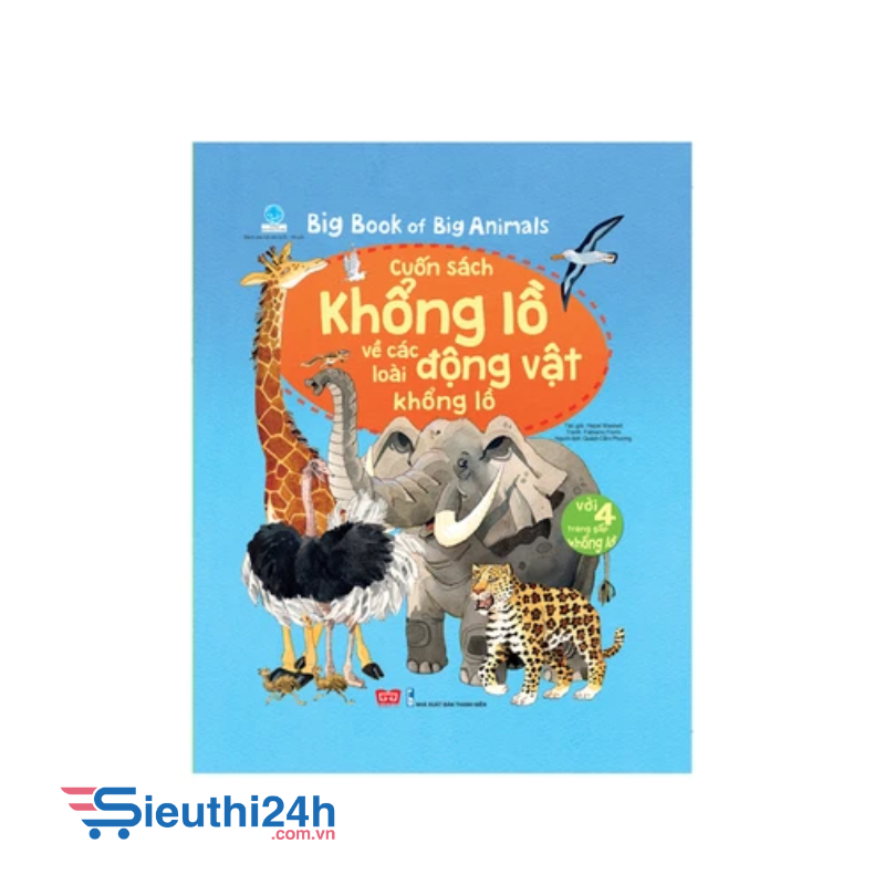 Big book - Các loài động vật khổng lồ (Tái bản)