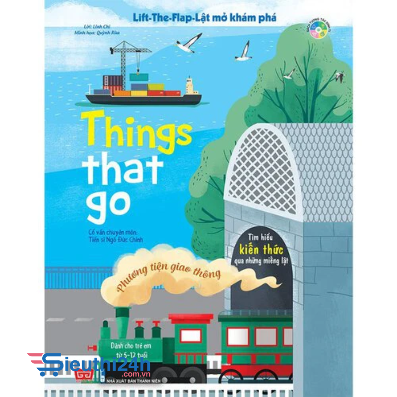Lift-The-Flap-Lật mở khám phá - Things that go - Phương tiện giao thông