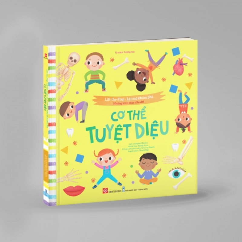 Lift-the-Flap-Lật mở khám phá - Những kiến thức đầu đời - Cơ thể tuyệt diệu