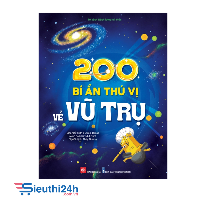 Sách 200 bí ẩn thú vị về vũ trụ