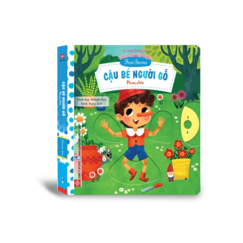 Sách chuyển động - First stories - Cậu bé người gỗ - Pinocchio