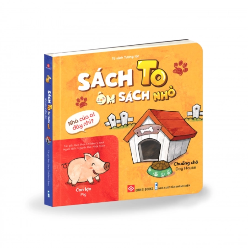 Sách to ôm sách nhỏ - Nhà của ai đây nhỉ?