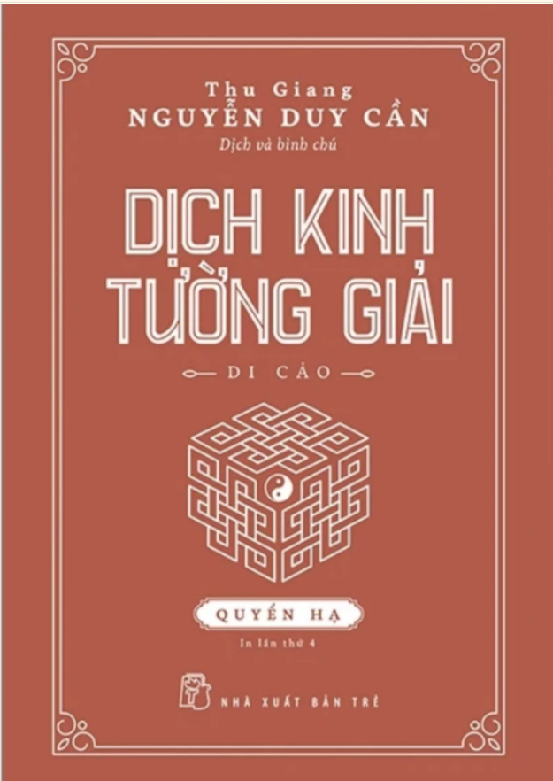 Dịch Kinh Tường Giải – Quyển Hạ