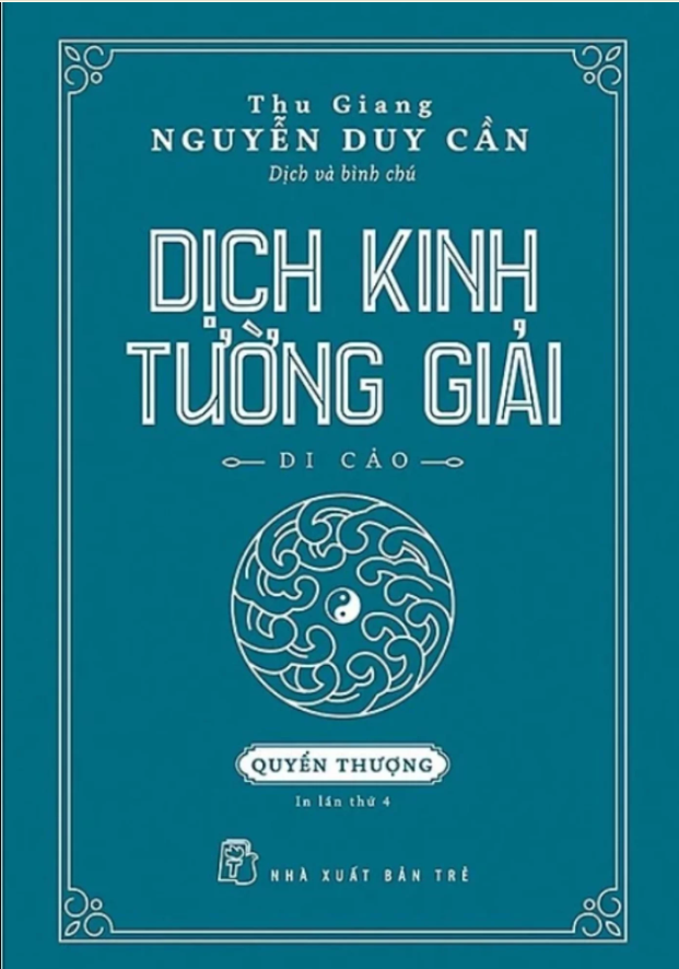Dịch Kinh Tường Giải – Quyển Thượng