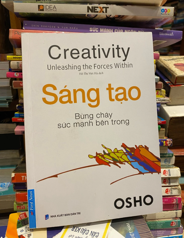 Sách Sáng Tạo Bùng Cháy Sức Mạnh Bên Trong