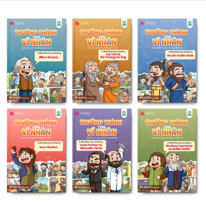 Trọn Bộ 6 Tập Trưởng Thành Cùng Vĩ Nhân 3
