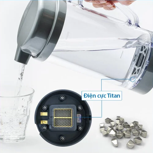 Máy tạo nước và khí giàu Hydro Lourdes Hydrofix (Superior Edition)