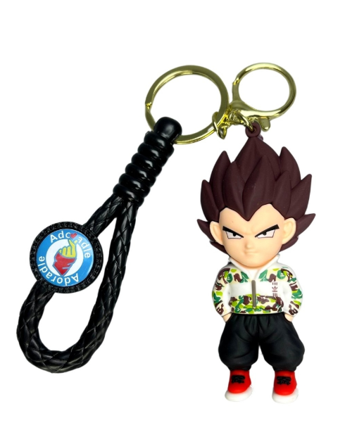 Móc Khóa Vegeta - Dây móc dài : 9.5cm - Mô Hình Cao : 7.6cm - Nặng : 50gram - No Box : bọc túi OPP n3-k61-t6-s4