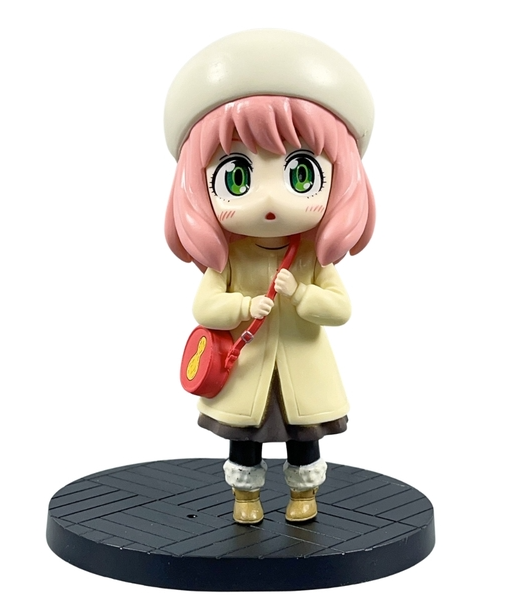 MÔ HÌNH ANYA FORGER - SPY X FAMILY - TANTEI-GOKKO Đội Mũ Trắng - Cao : 14cm - Nặng : 140gram - No box - N1-K38-T2-S2