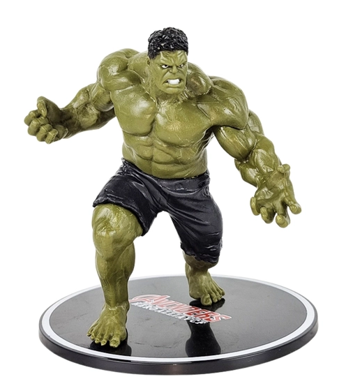 Mô Hình Avenger Hulk Khổng lồ xanh - Cao 13cm - Rộng 13.5cm - Nặng 250gram - Figure Avenger - No Box : Bọc túi OPP - N1-K37-T1-S6