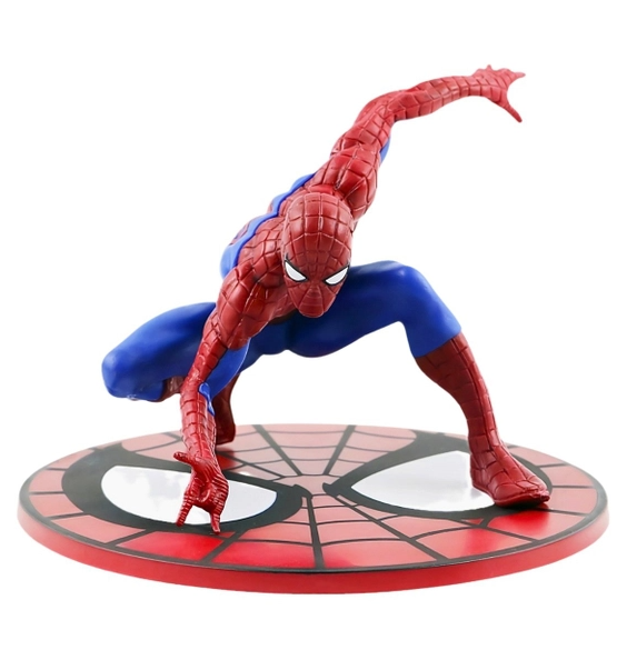 Mô Hình Avenger Người nhện Spider Man - Cao 10cm - Rộng 13cm - Nặng 250gram - Figure Avenger - No Box : Bọc túi OPP - N1-K28-T1-S3