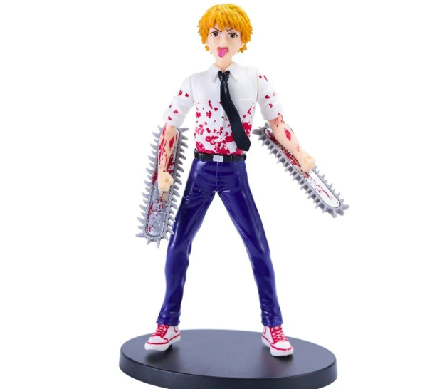 Mô Hình Chainsaw Man Denji hóa hình dáng đứng siêu đẹp - cao 18cm nặng 300g - Figure Chainsaw Man