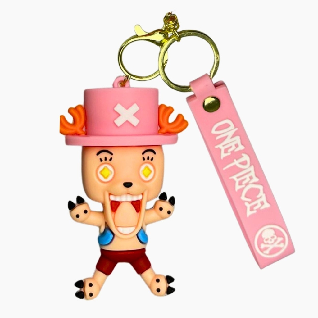 Móc Khóa Tony Chopper - Dây móc dài : 11cm - Mô Hình Cao : 6.8cm - Nặng : 50gram - No Box : bọc túi OPP - N3-K16-T3-S2