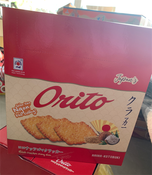 Hộp bánh Orito vừng