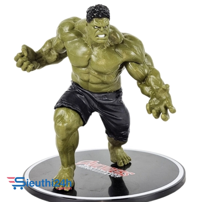 Mô Hình Avenger Hulk Khổng lồ xanh - Cao 13cm - Rộng 13.5cm - Nặng 250gram