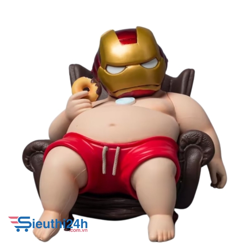 Mô Hình Avenger Ironman Người sắt béo ngồi ghế - Cao 12cm - Nặng 350gram
