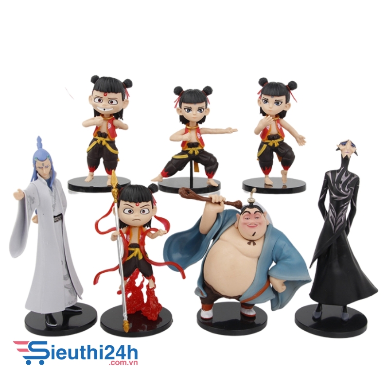 Mô Hình bộ 7 natra ngao bính thái ất thân công báo - Cao : 8-15cm - Nặng : 290gram