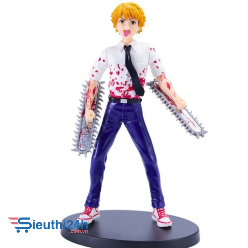 Mô Hình Chainsaw Man Denji hóa hình dáng đứng siêu đẹp