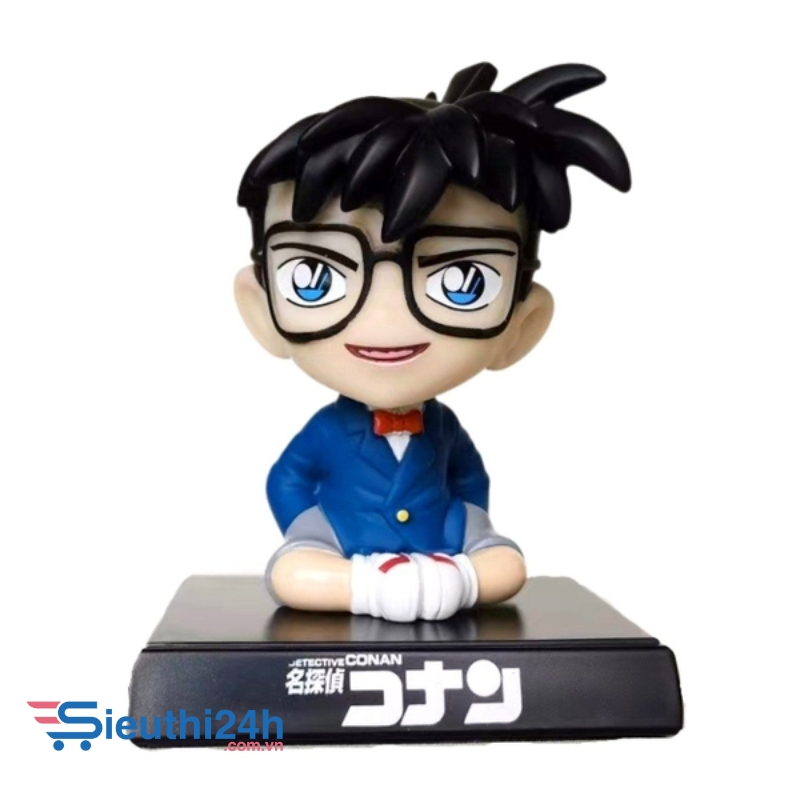 Mô Hình Conan Áo xanh lắc đầu