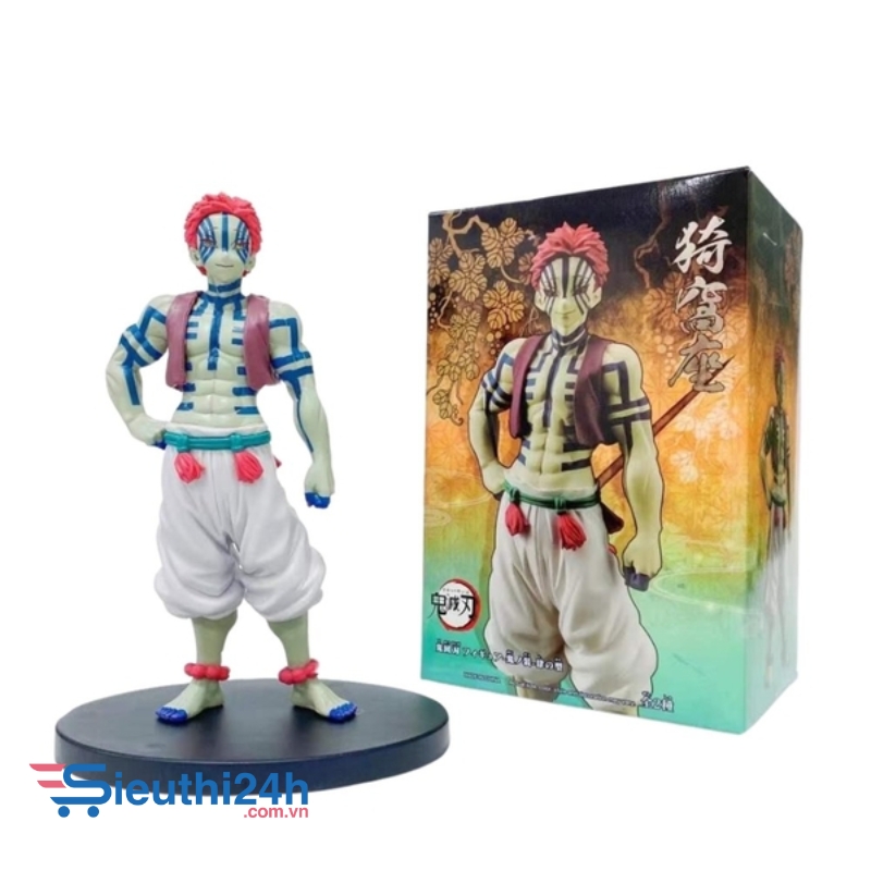 Mô hình Demon Slayer Thượng Tam Akaza - Figure Kimetsu No Yaiba