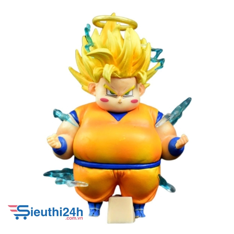Mô Hình Dragon Ball Songoku béo có hiệu ứng tia sét đẹp hàng cao cấp