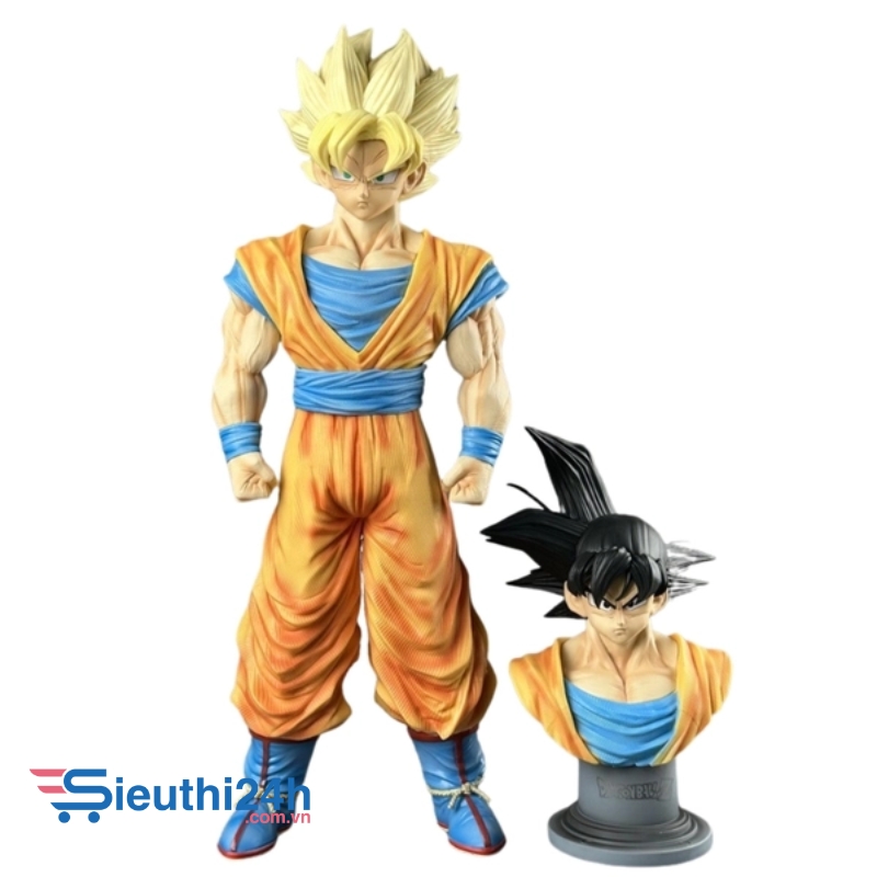 Mô Hình Dragon Ball Songoku dáng đứng + Bán Thân