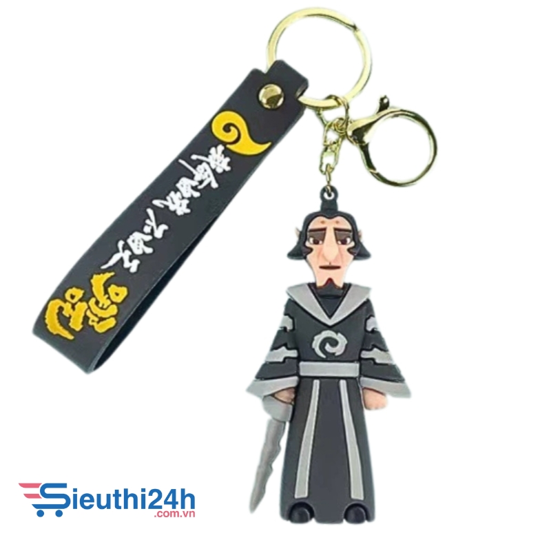 Móc khóa thân công báo - dây dài 11cm mô hình cao 8.7cm - nặng : 50gram