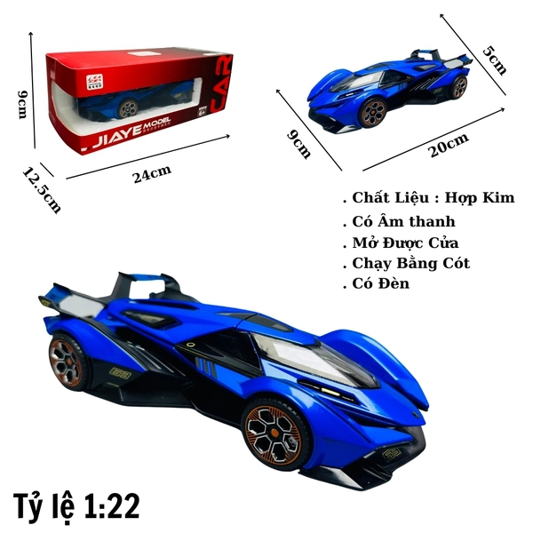 Mô Hình Xe ferrari F1 xanh dương