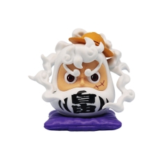 Mô Hình Luffy Chibi Thần Tài Daruma OnePiece