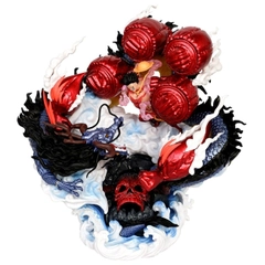 Mô Hình Luffy Gear 4 Đại Chiến Kaido – Cao 21cm